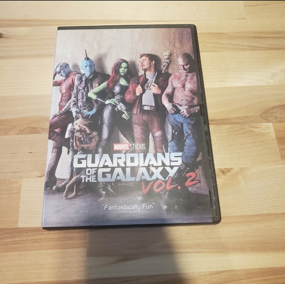 GUARDIANS of the GALAXY VOL. 2 DVD Movie (Chris Pratt, Zoe Saldana, Bautista